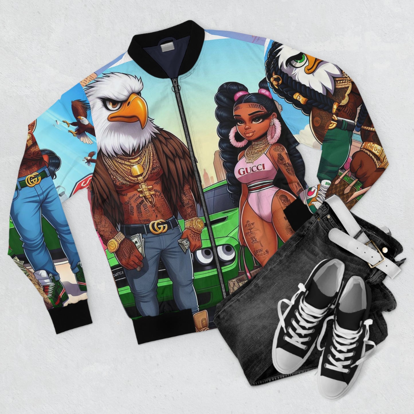 Men's Bomber Jacket (AOP)