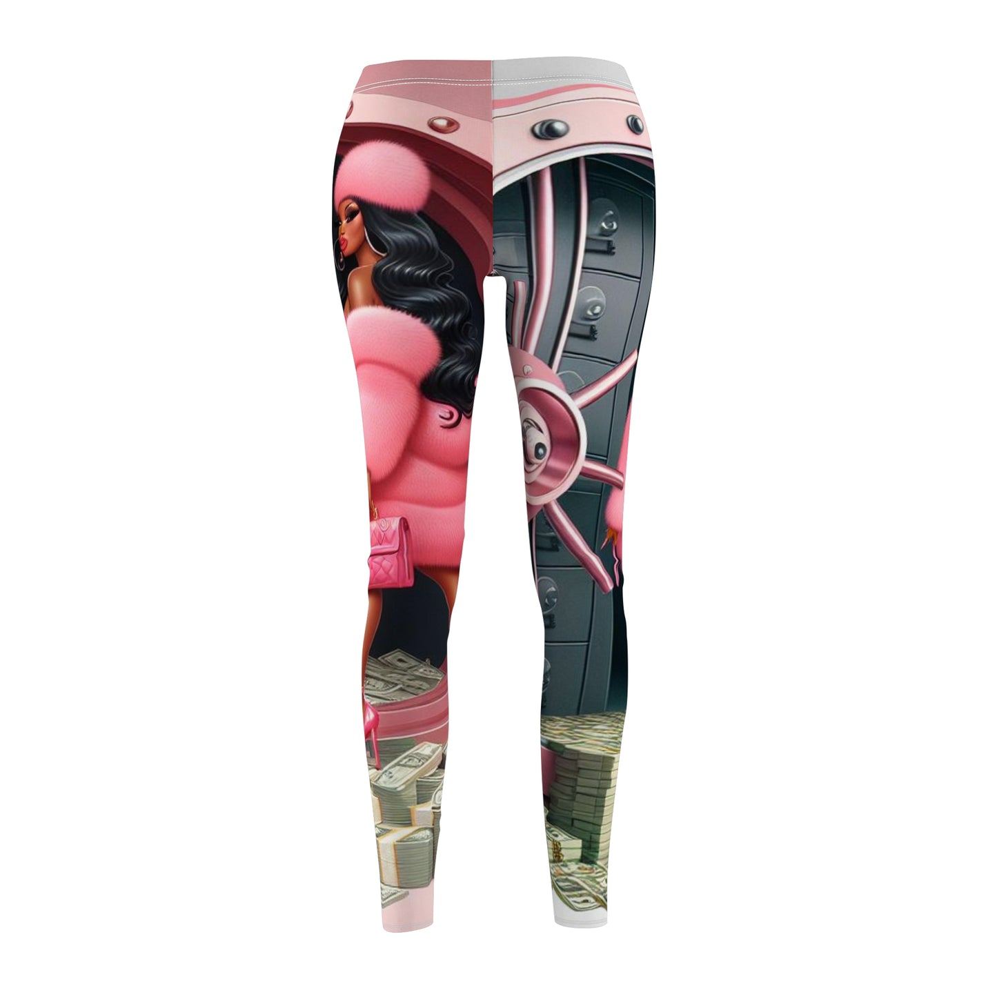 Women's Cut & Sew Casual Leggings (AOP)