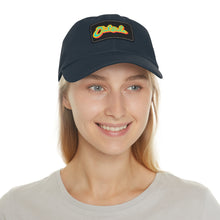 Load image into Gallery viewer, Dad Hat with Leather Patch (Rectangle)