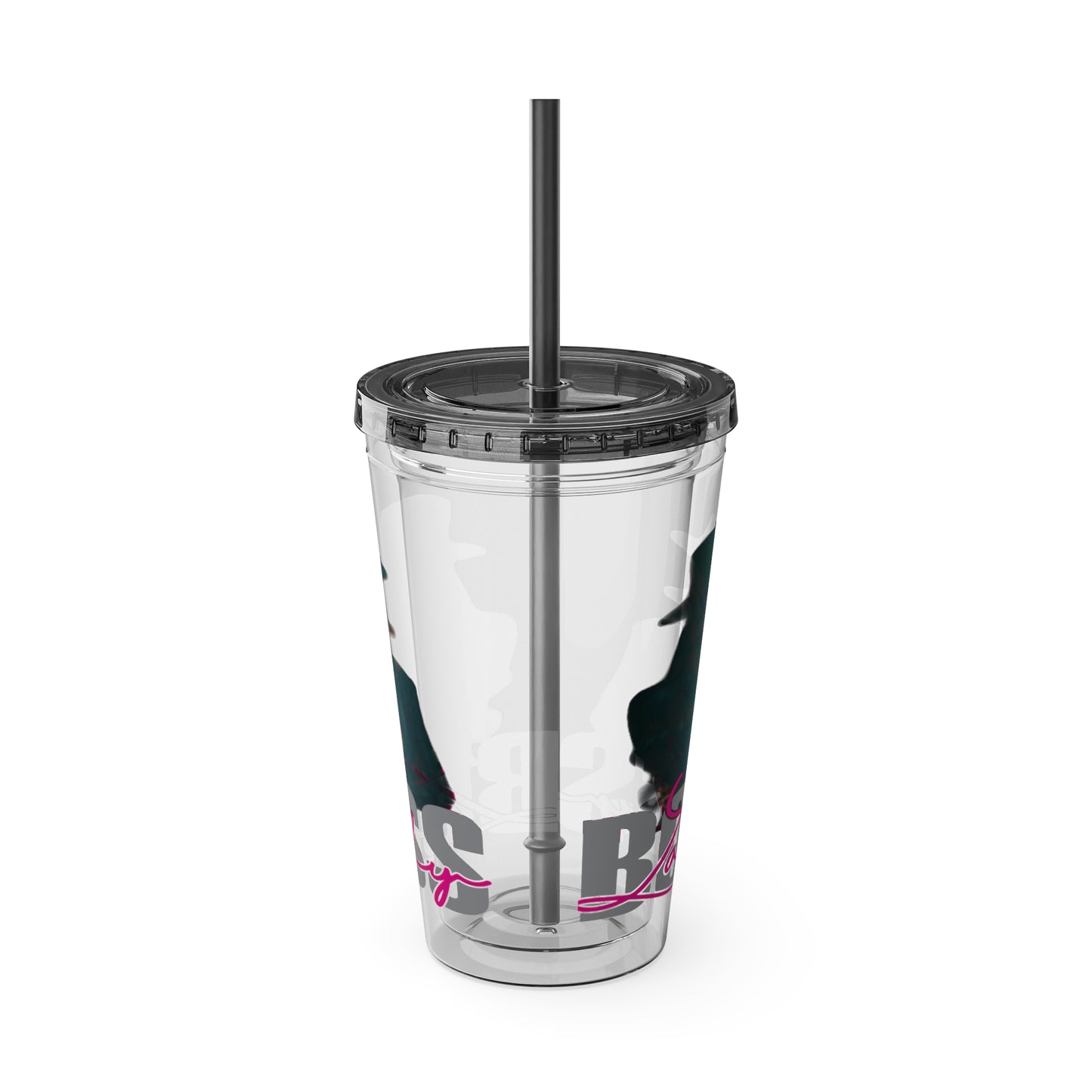 Sunsplash Tumbler with Straw, 16oz