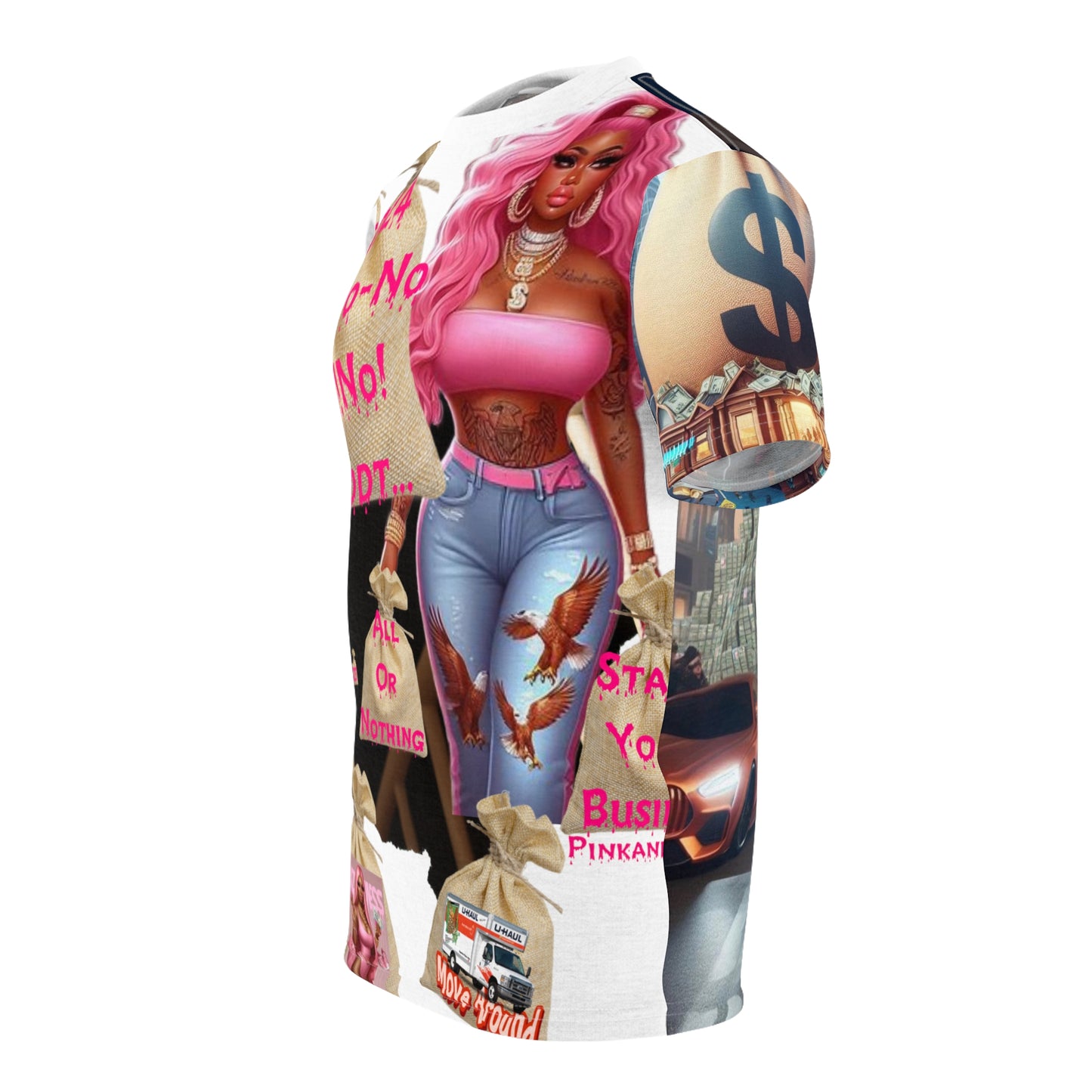 Unisex Cut & Sew Tee (AOP)