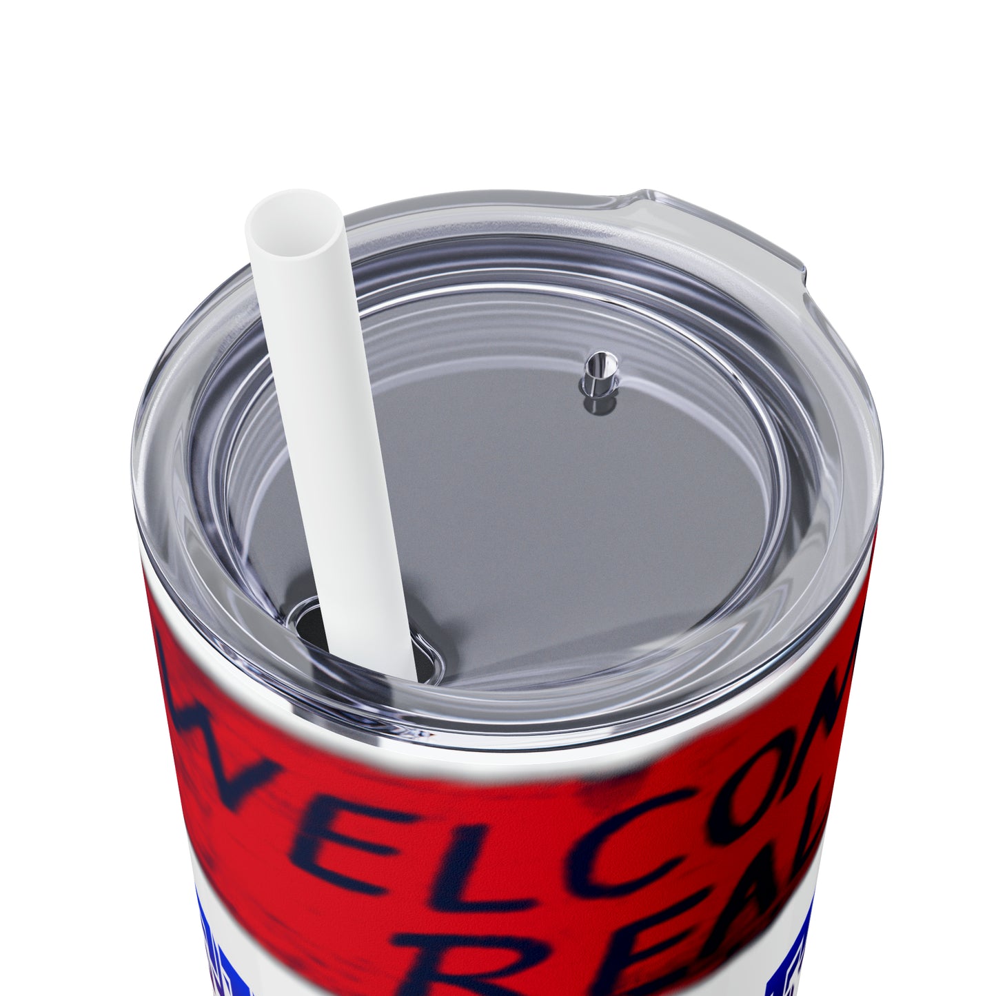 Skinny Tumbler with Straw, 20oz