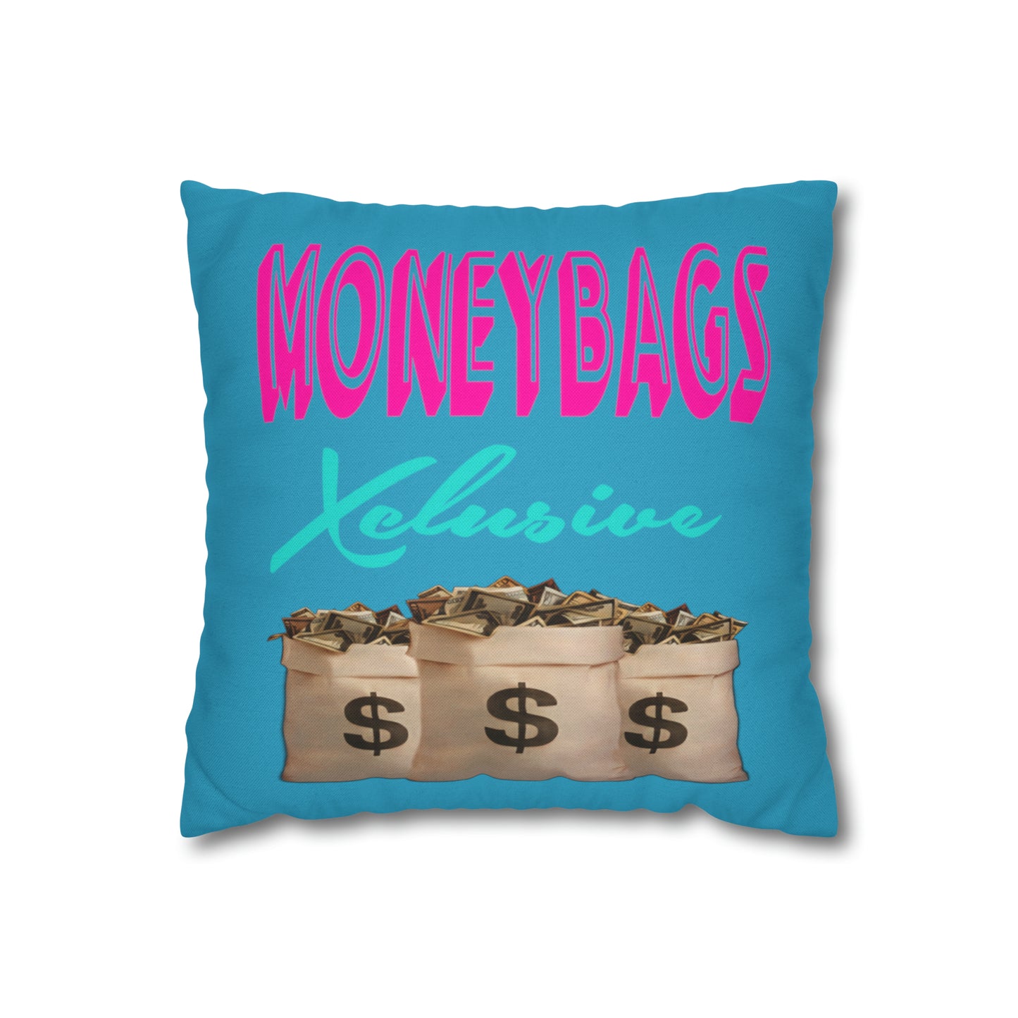 Spun Polyester Square Pillow Case