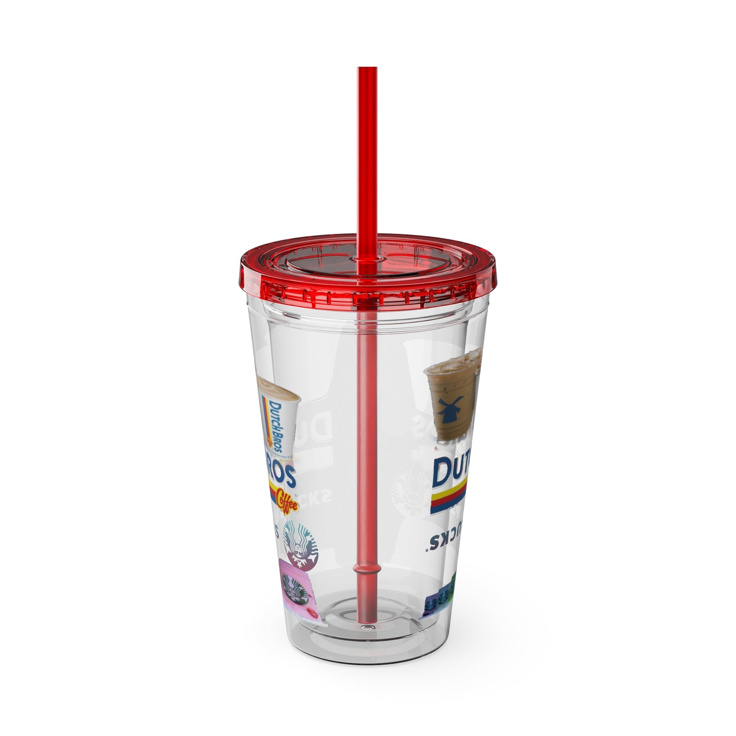 Sunsplash Tumbler with Straw, 16oz