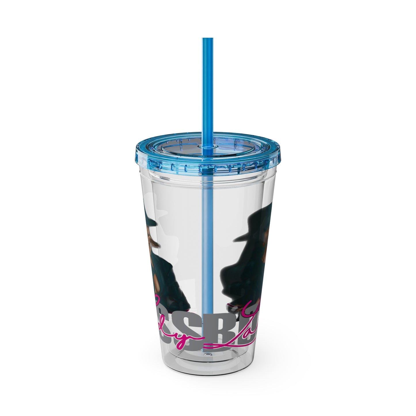 Sunsplash Tumbler with Straw, 16oz
