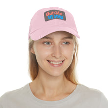 Load image into Gallery viewer, Dad Hat with Leather Patch (Rectangle)