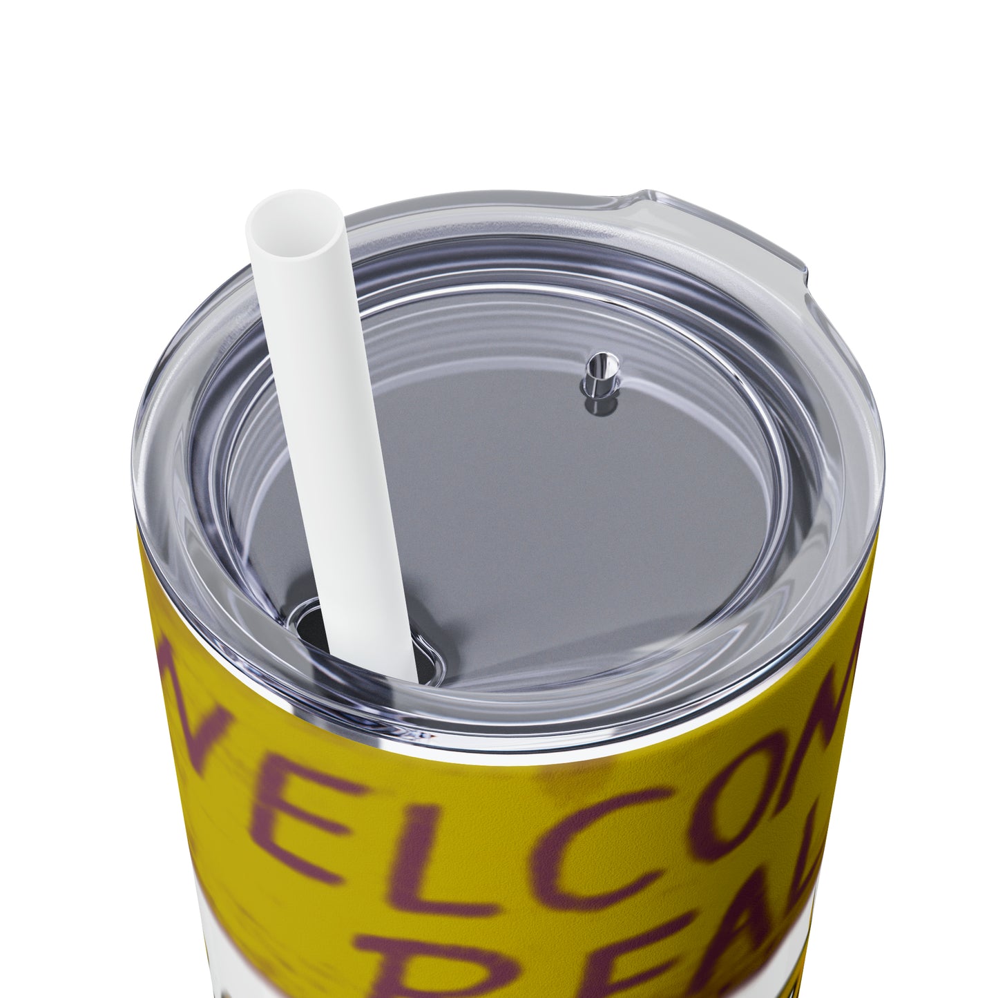 Skinny Tumbler with Straw, 20oz