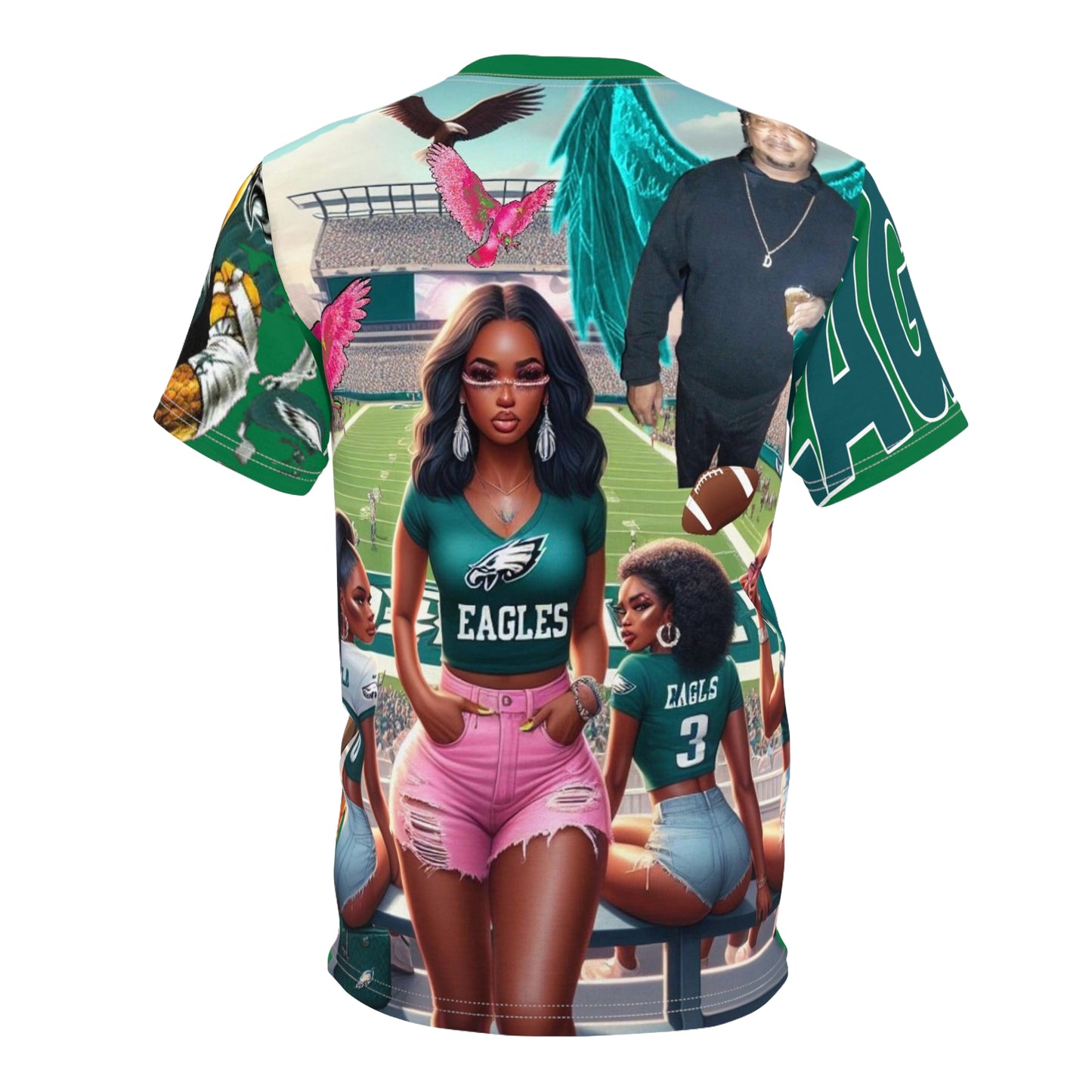 Unisex Cut & Sew Tee (AOP)