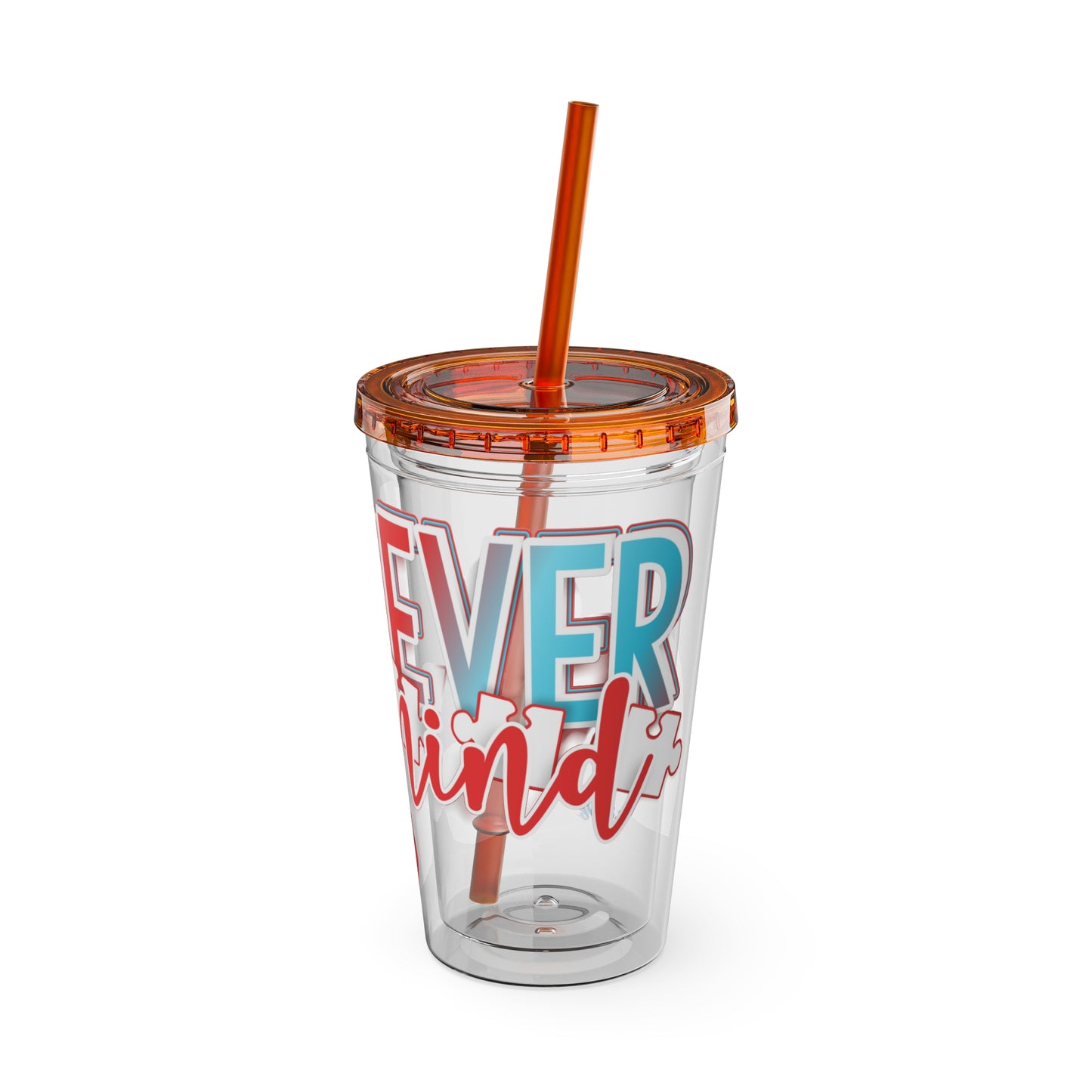 Sunsplash Tumbler with Straw, 16oz