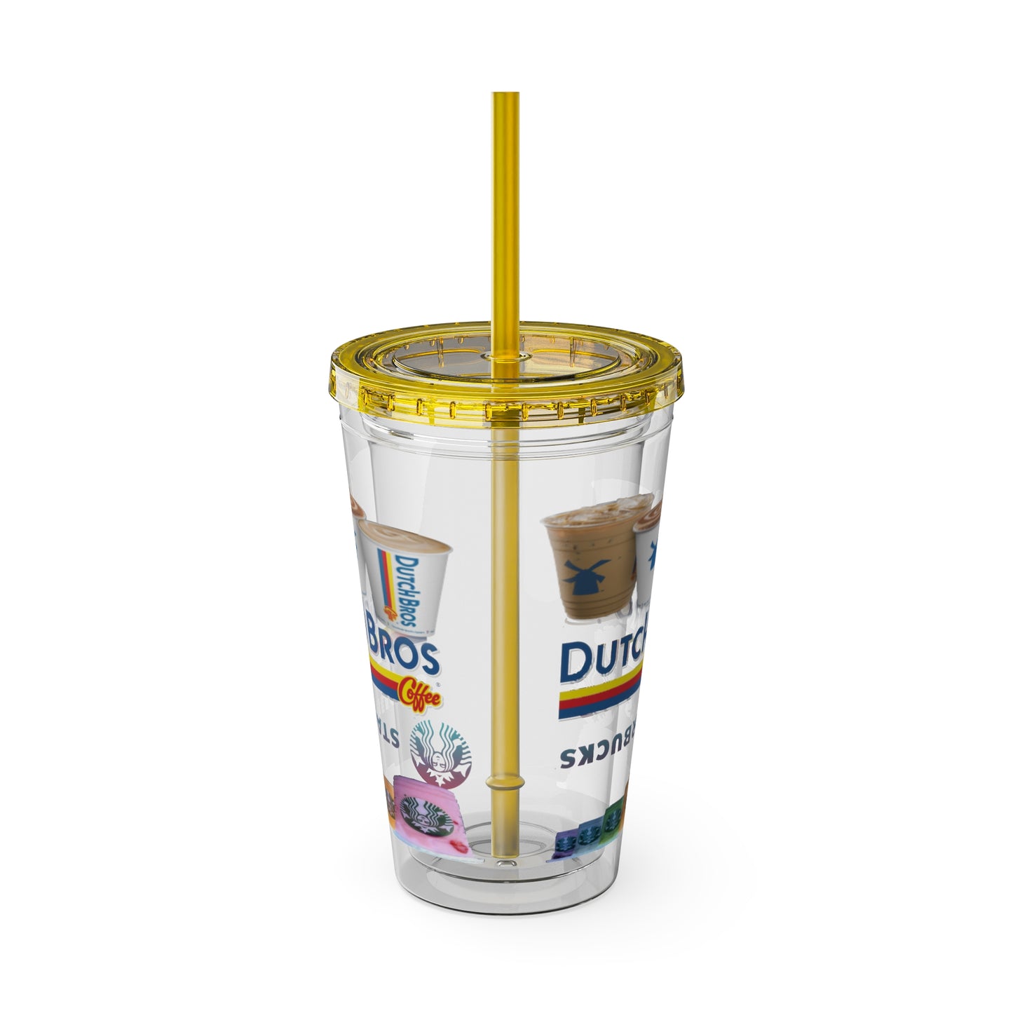 Sunsplash Tumbler with Straw, 16oz