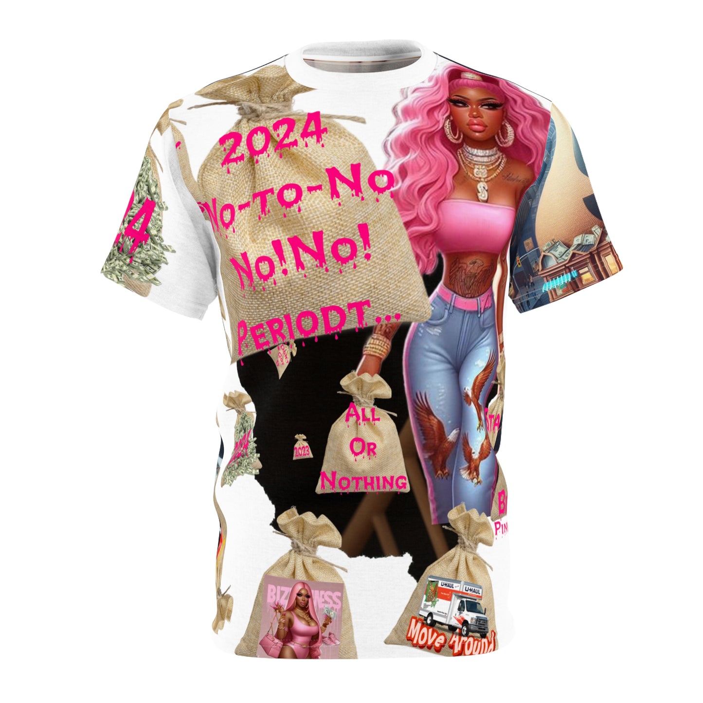 Unisex Cut & Sew Tee (AOP)