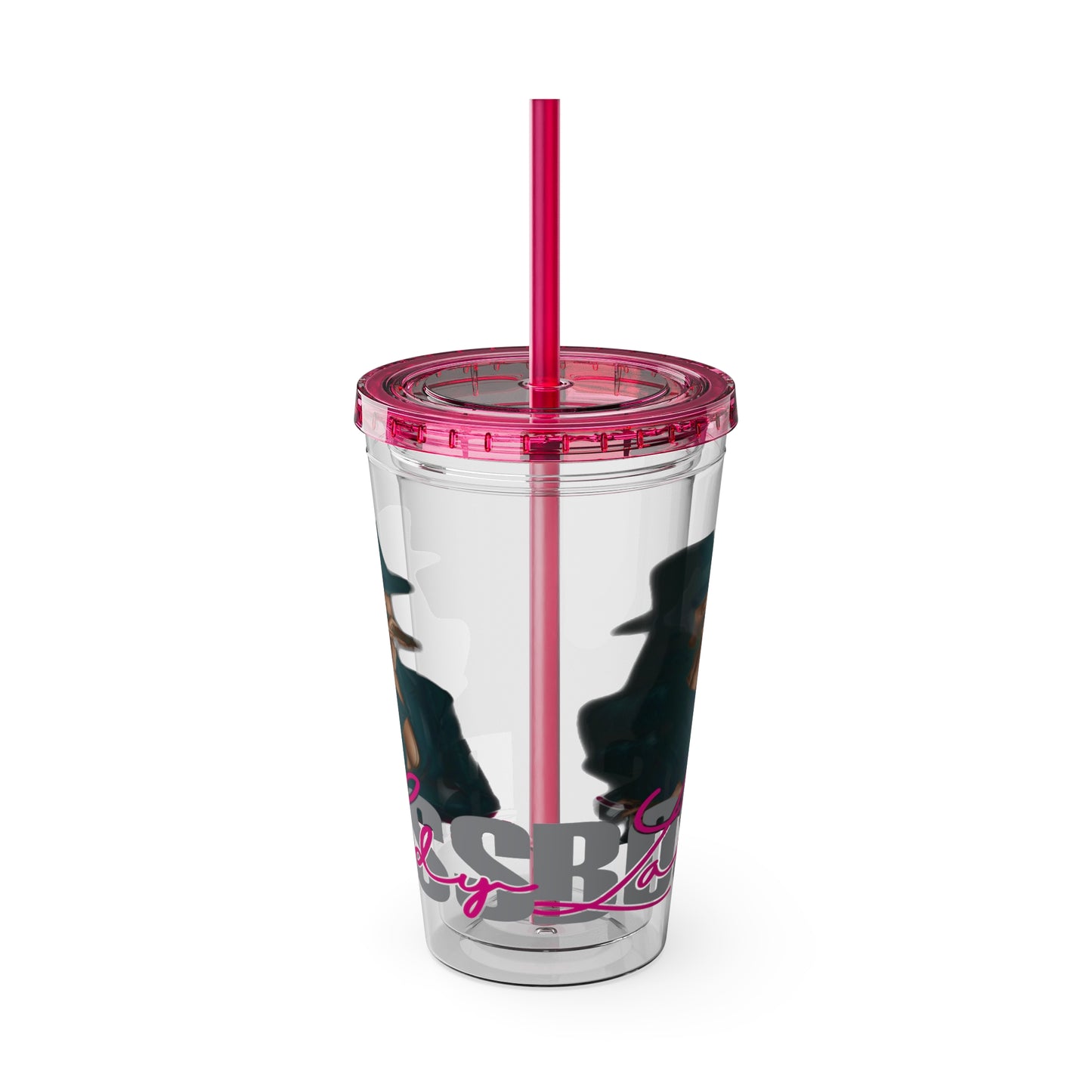 Sunsplash Tumbler with Straw, 16oz