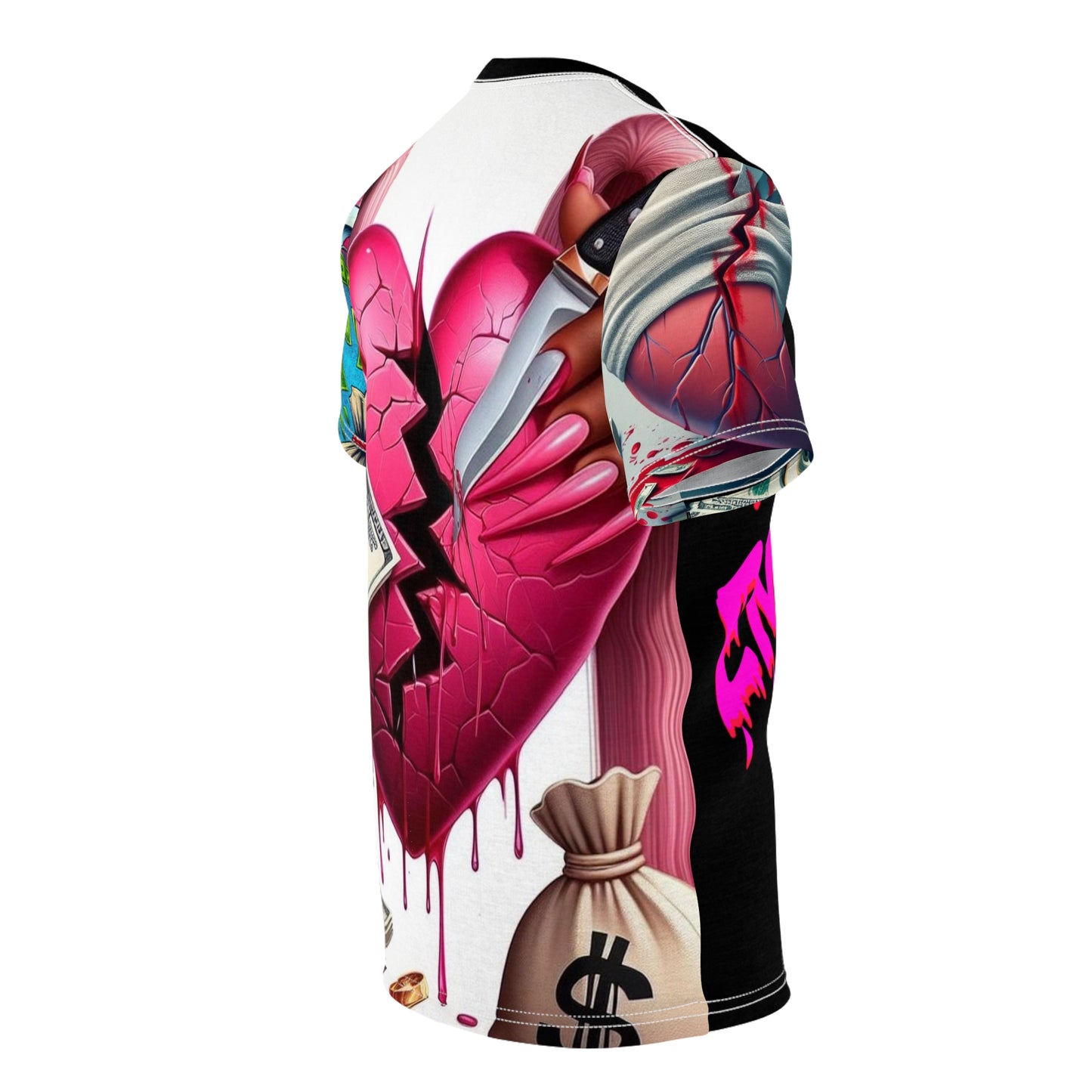 Unisex Cut & Sew Tee (AOP)