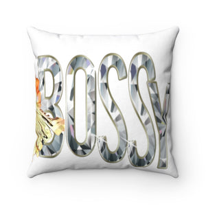 Spun Polyester Square Pillow Case