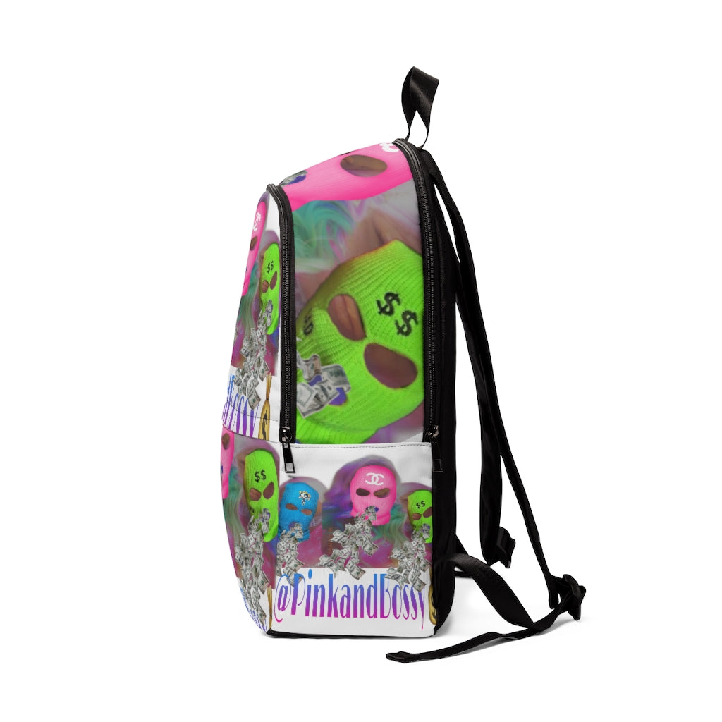 Unisex Fabric Backpack