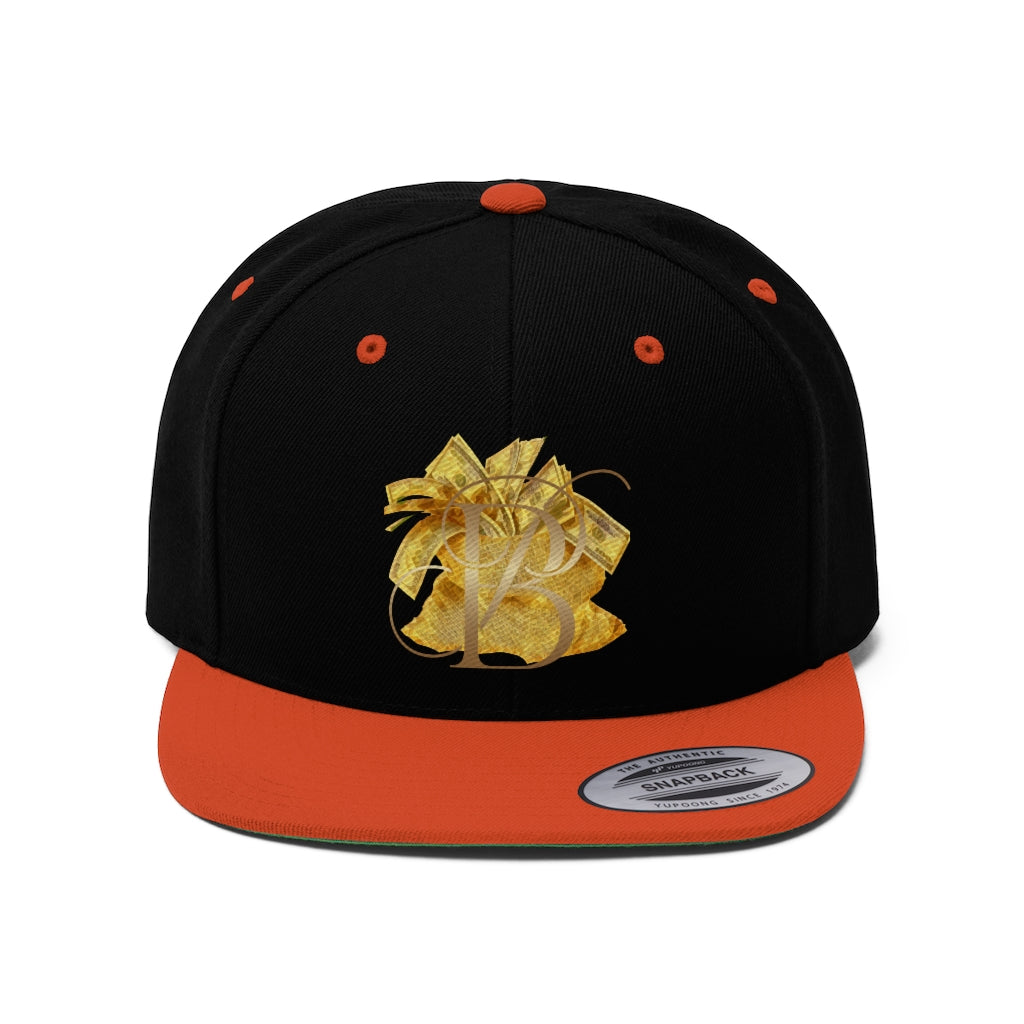 Unisex Flat Bill Hat