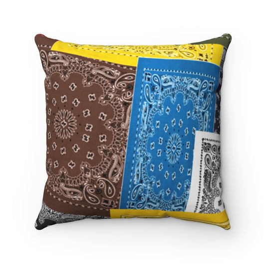 Spun Polyester Square Pillow Case
