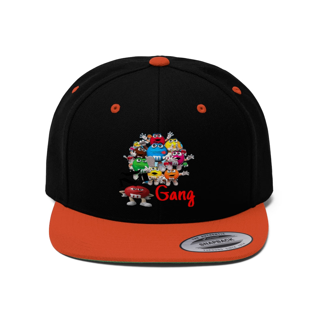 Unisex Flat Bill Hat