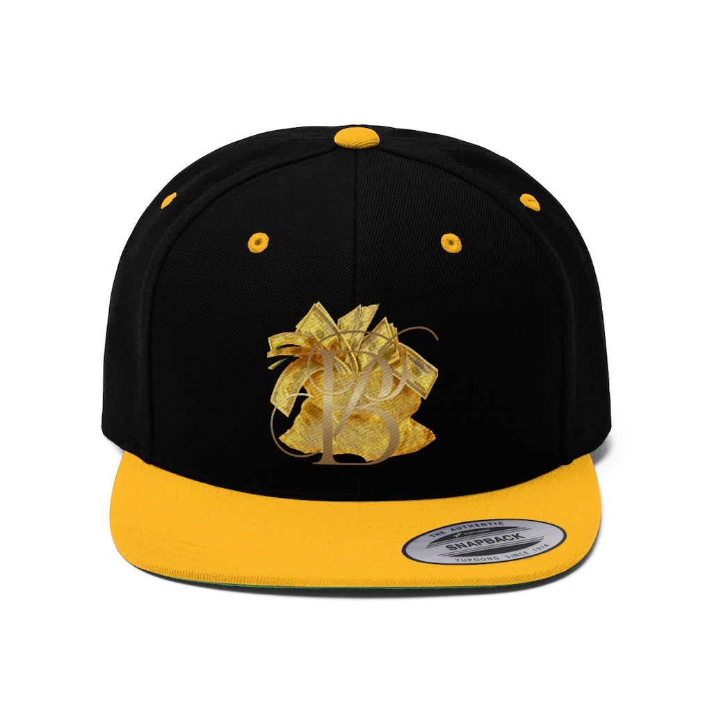 Unisex Flat Bill Hat