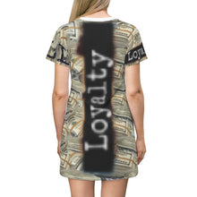 Load image into Gallery viewer, All Over Print T-Shirt Dress