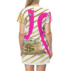 All Over Print T-Shirt Dress