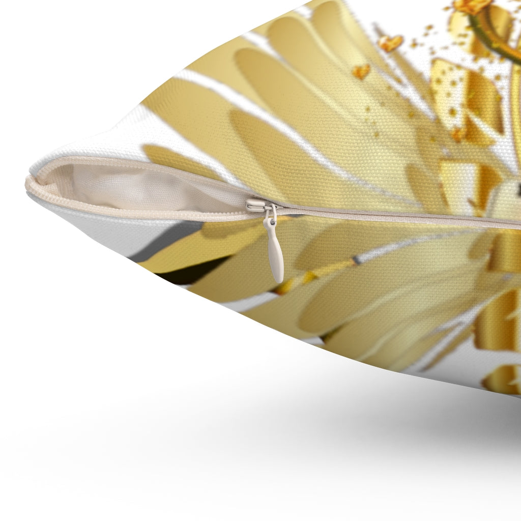 Spun Polyester Square Pillow Case