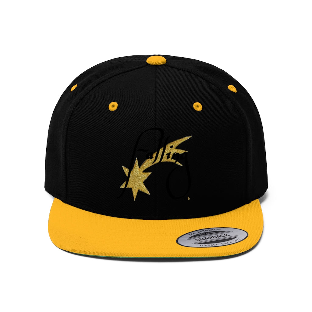 Unisex Flat Bill Hat