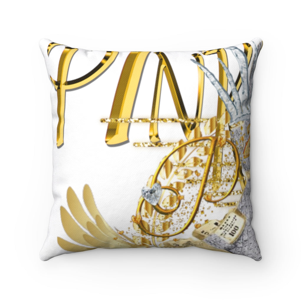 Spun Polyester Square Pillow Case