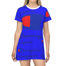 Load image into Gallery viewer, All Over Print T-Shirt Dress