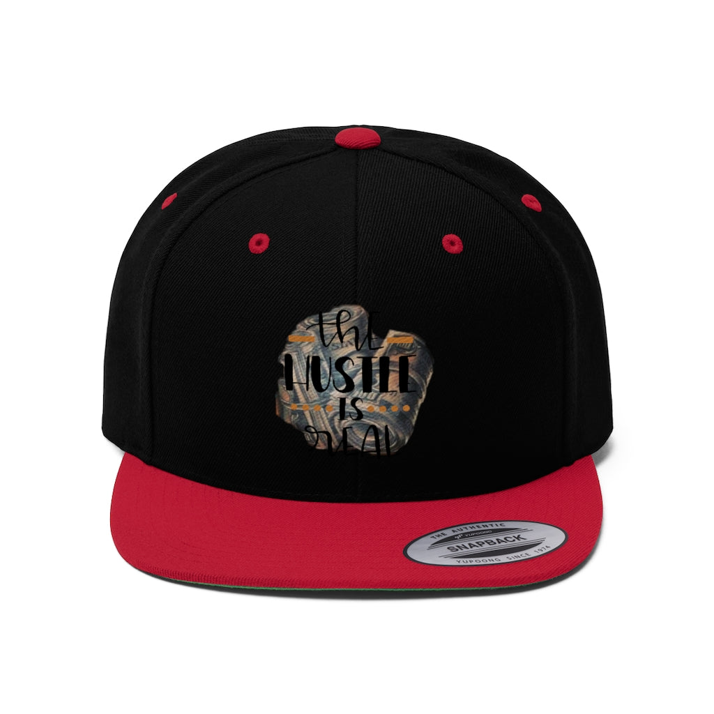 Unisex Flat Bill Hat