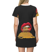 Load image into Gallery viewer, All Over Print T-Shirt Dress