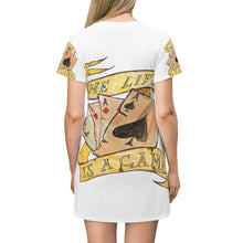 Load image into Gallery viewer, All Over Print T-Shirt Dress