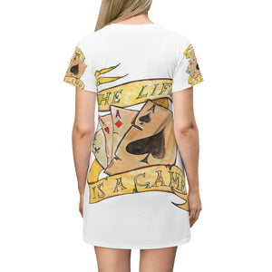 All Over Print T-Shirt Dress