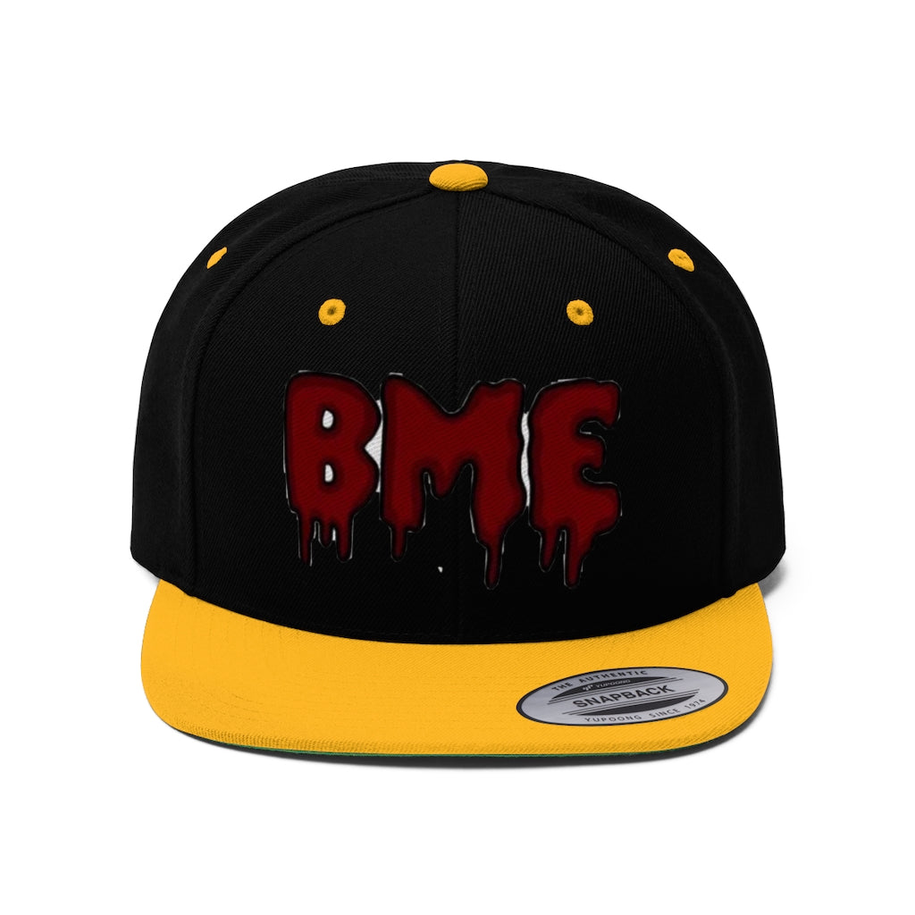 Unisex Flat Bill Hat