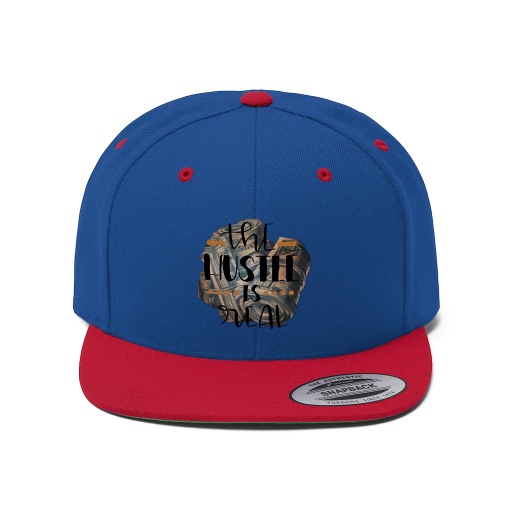 Unisex Flat Bill Hat