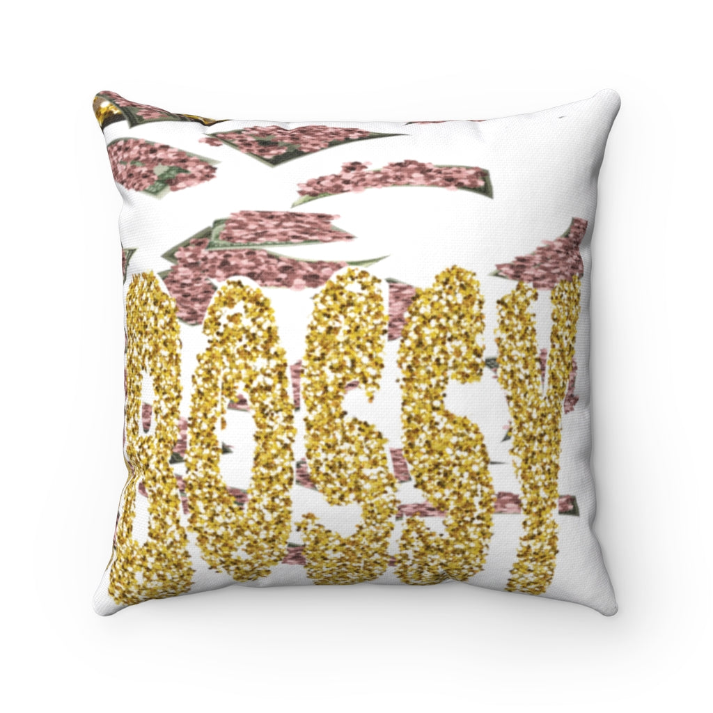 Spun Polyester Square Pillow Case