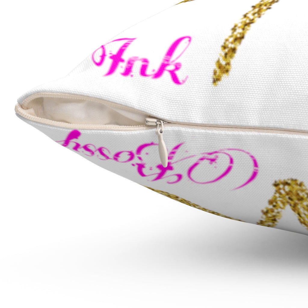 Spun Polyester Square Pillow Case