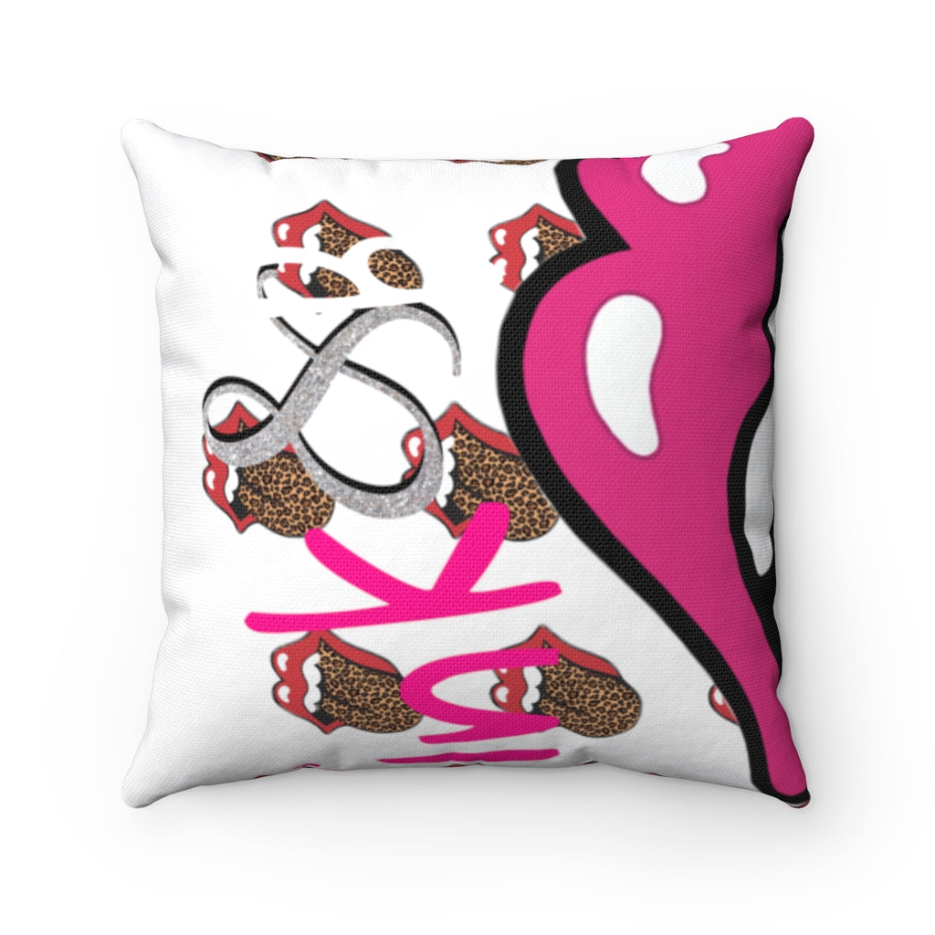 Spun Polyester Square Pillow Case