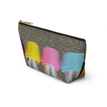 Load image into Gallery viewer, Accessory Pouch w T-bottom