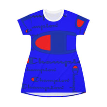 Load image into Gallery viewer, All Over Print T-Shirt Dress