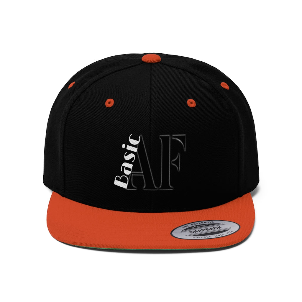 Unisex Flat Bill Hat