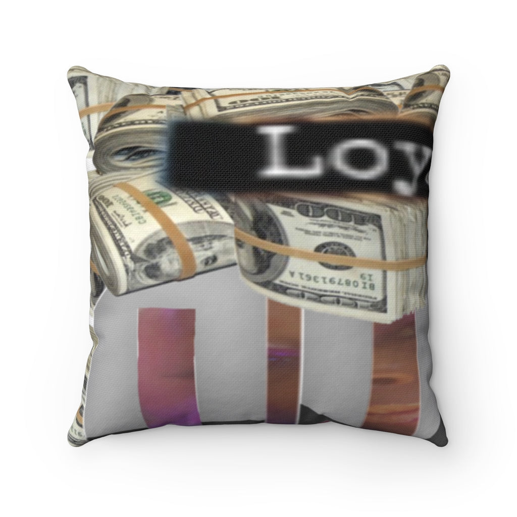 Spun Polyester Square Pillow Case