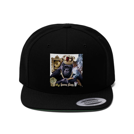 Unisex Flat Bill Hat