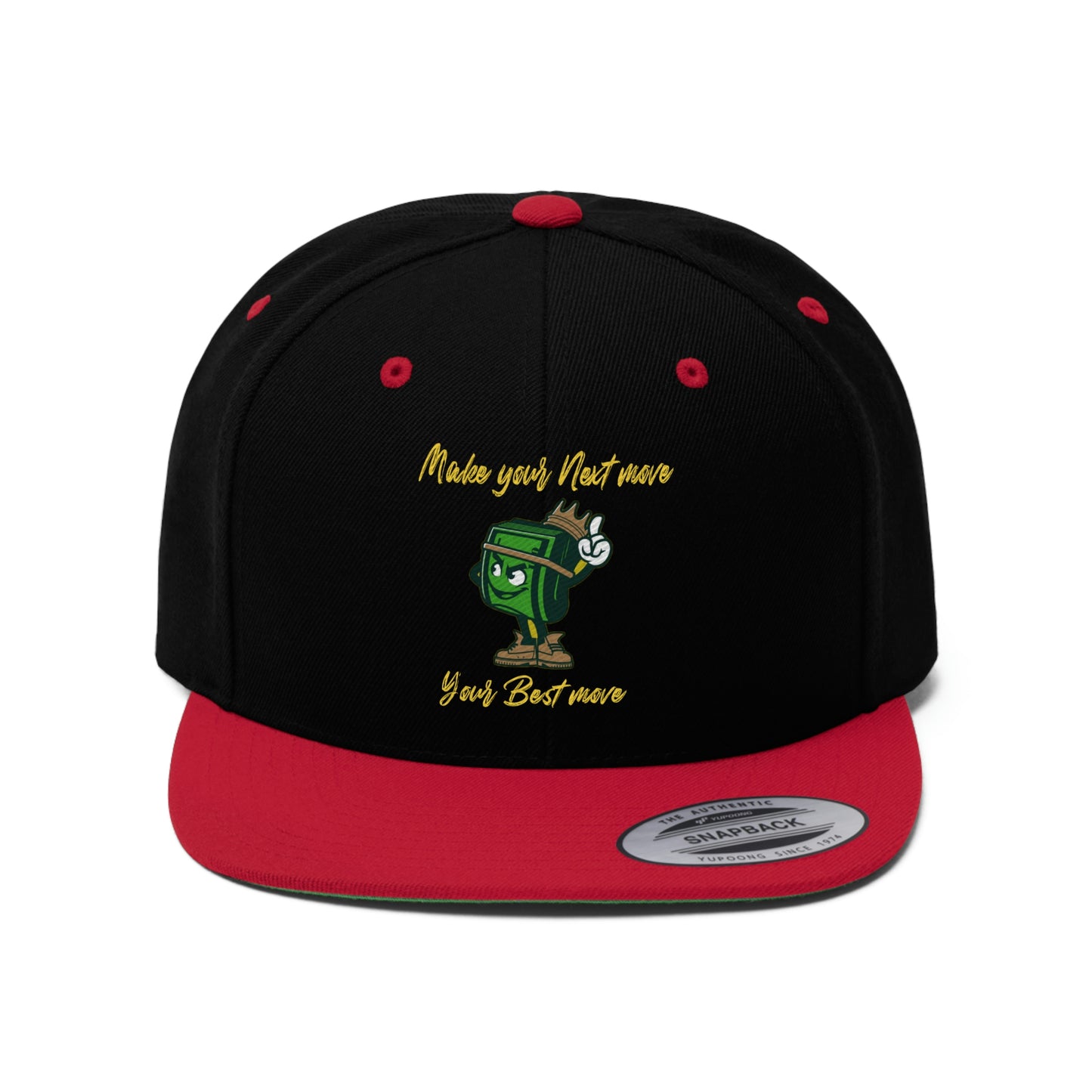 Unisex Flat Bill Hat