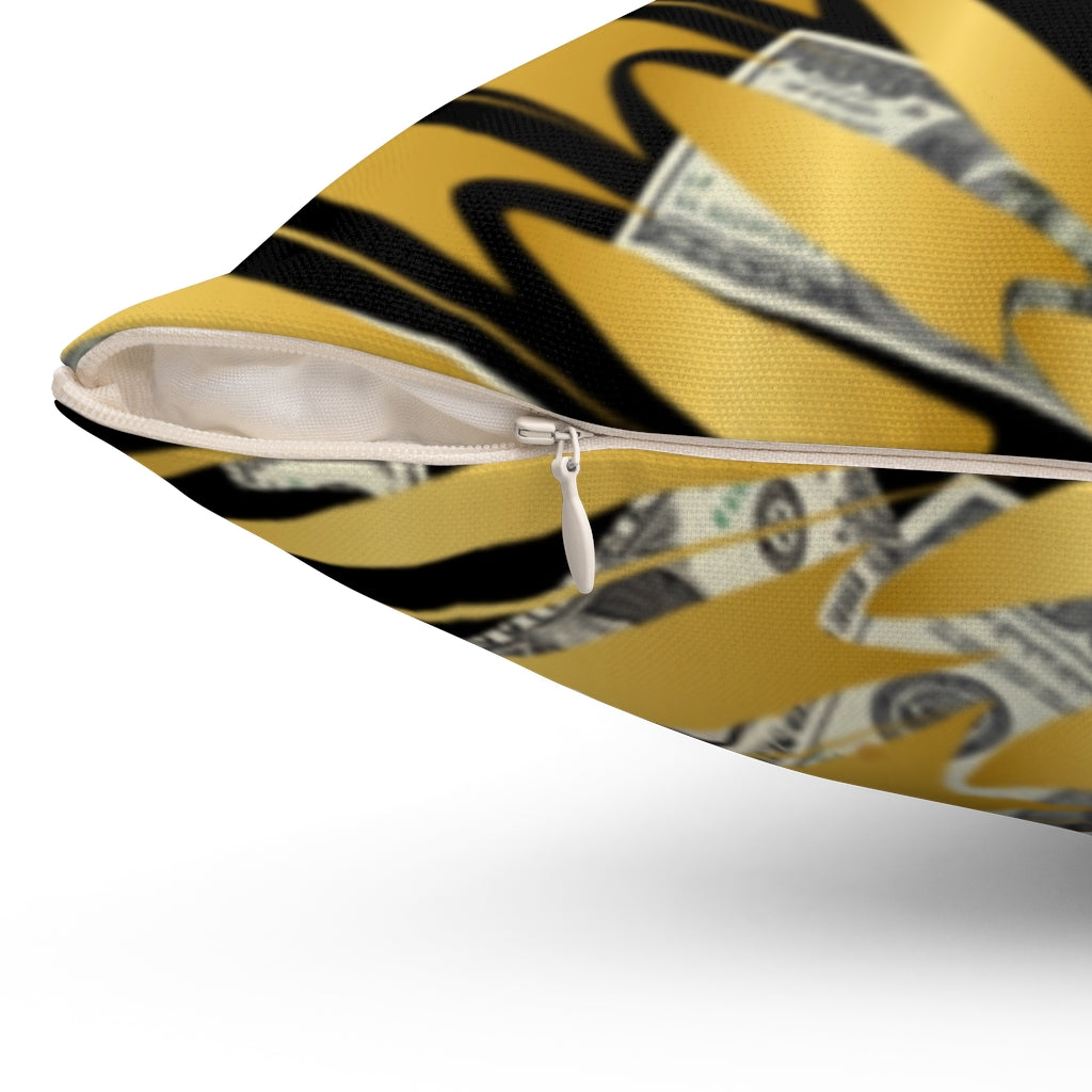 Spun Polyester Square Pillow Case