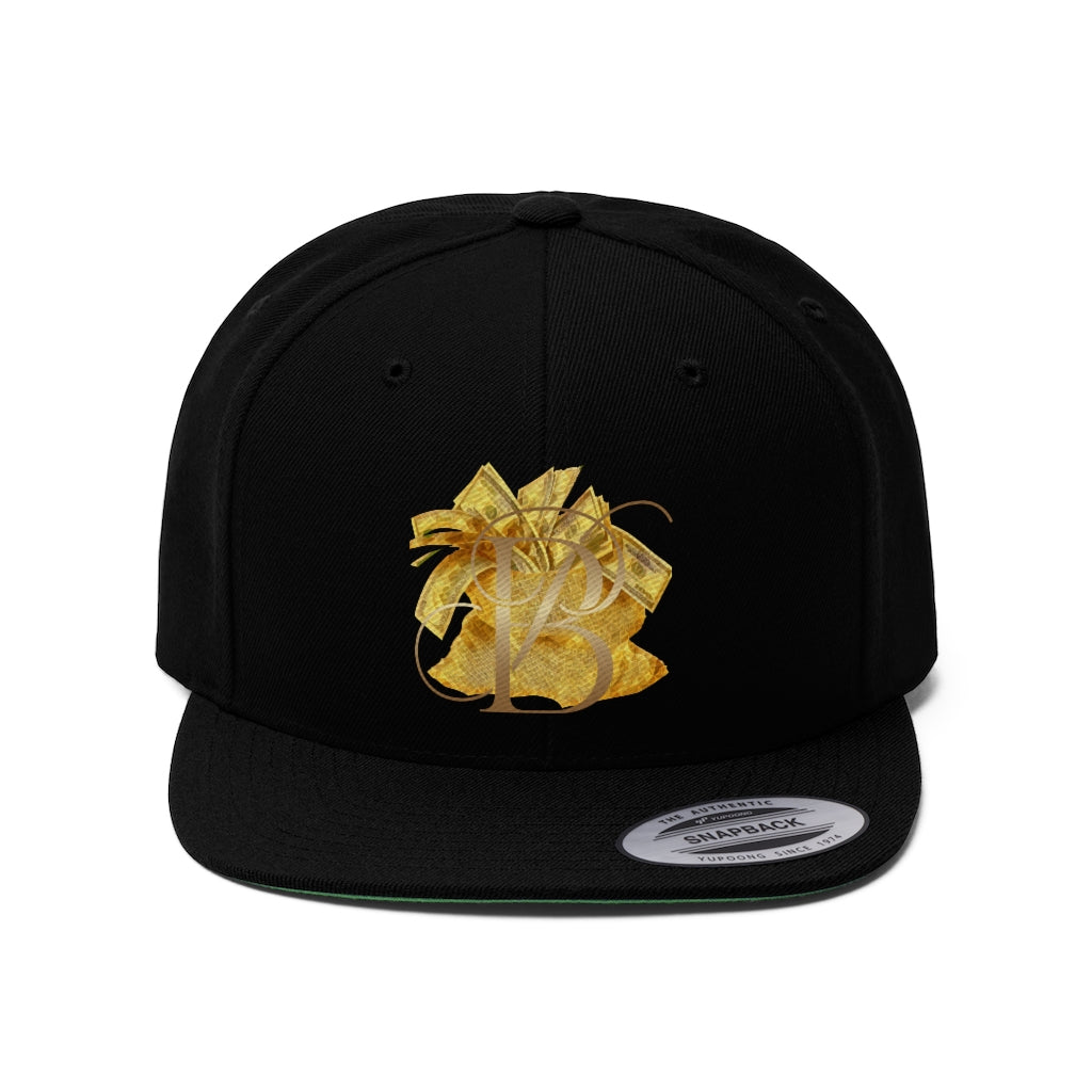 Unisex Flat Bill Hat