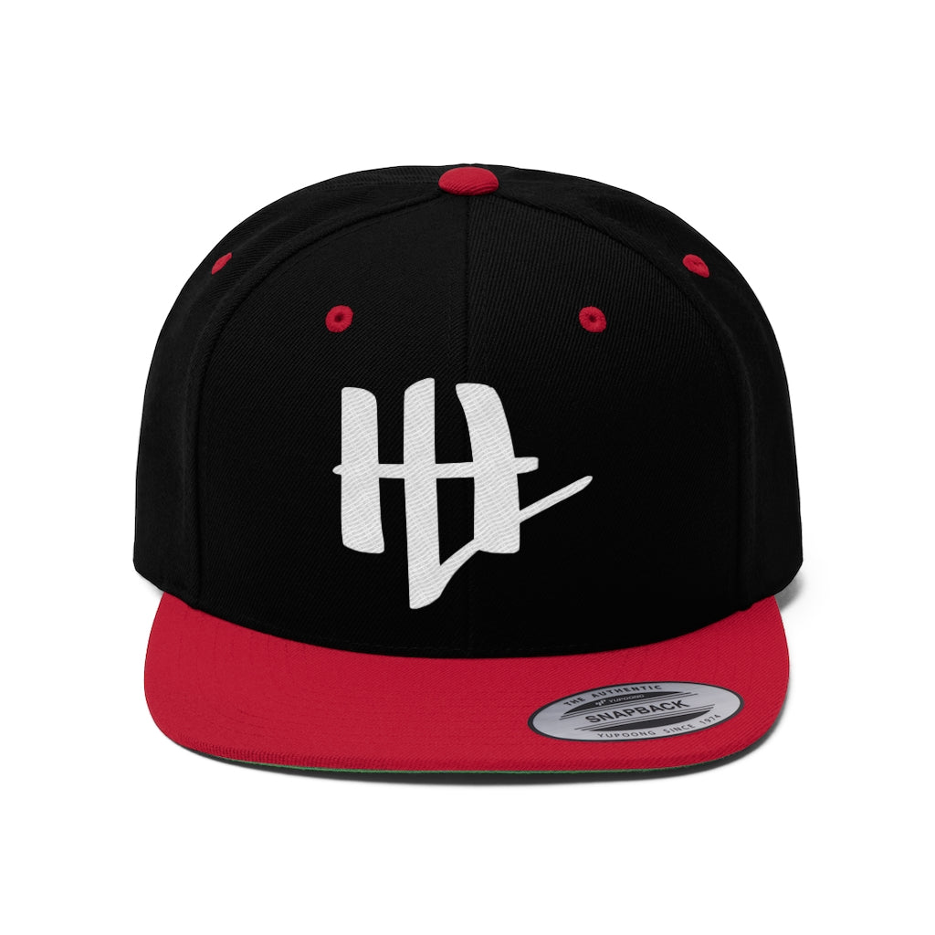 Unisex Flat Bill Hat