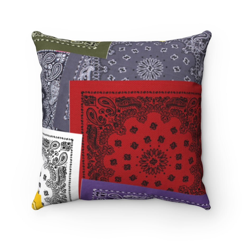 Spun Polyester Square Pillow Case