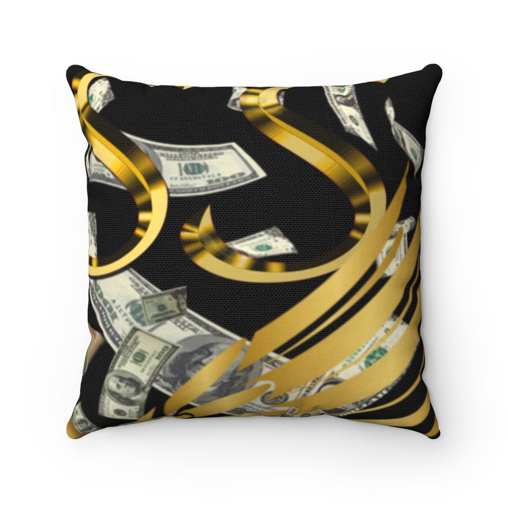 Spun Polyester Square Pillow Case