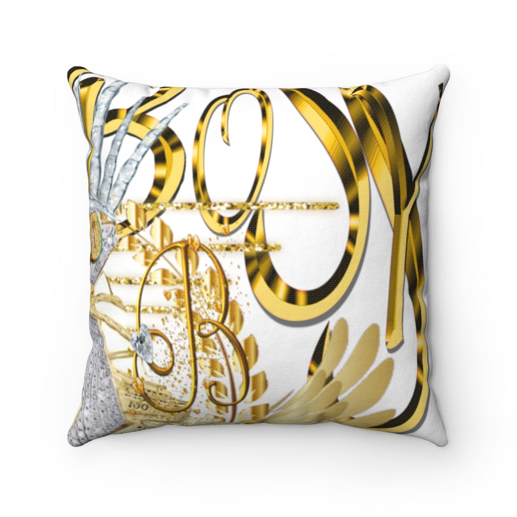 Spun Polyester Square Pillow Case